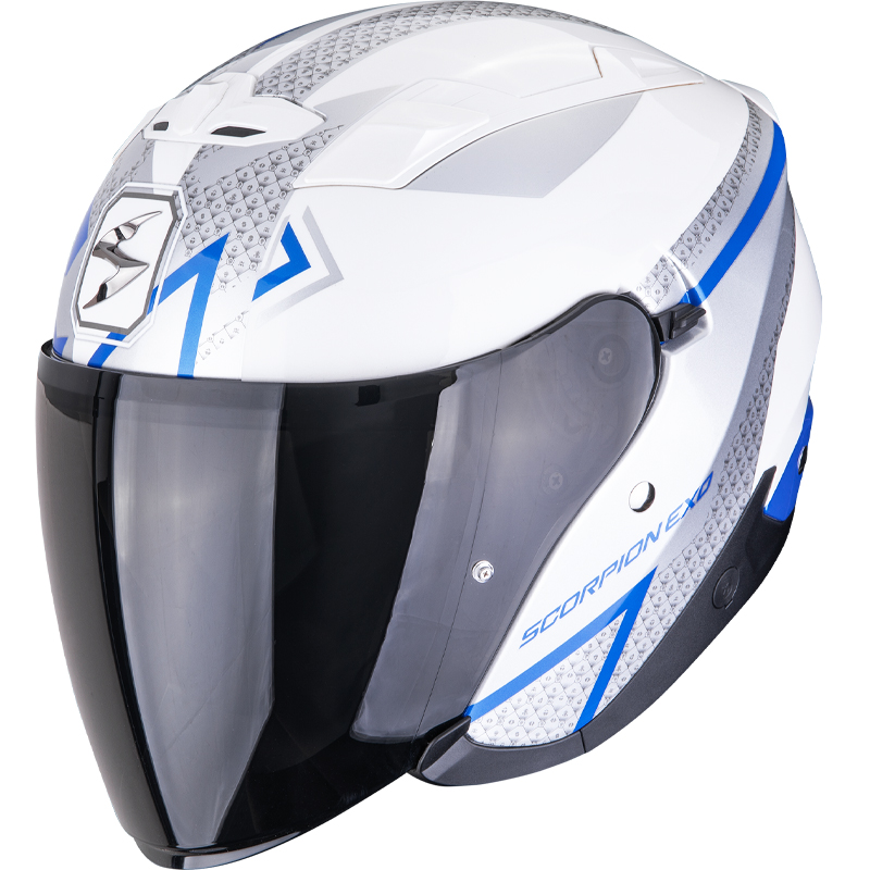 CASCO SCORPION EXO-230 LOOP WHITE/BLUE